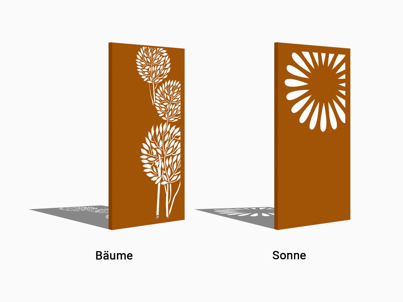 Motive Pusteblume und Gräser