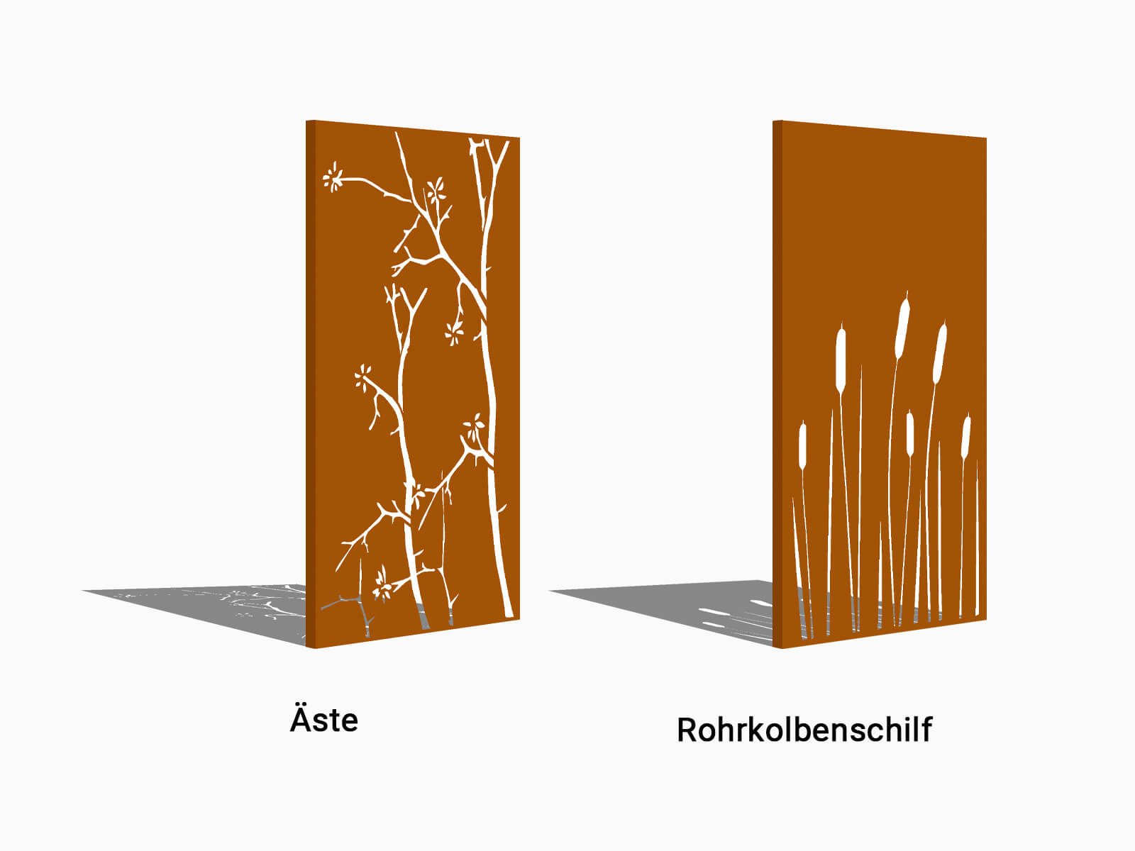 Motive Pusteblume und Gräser