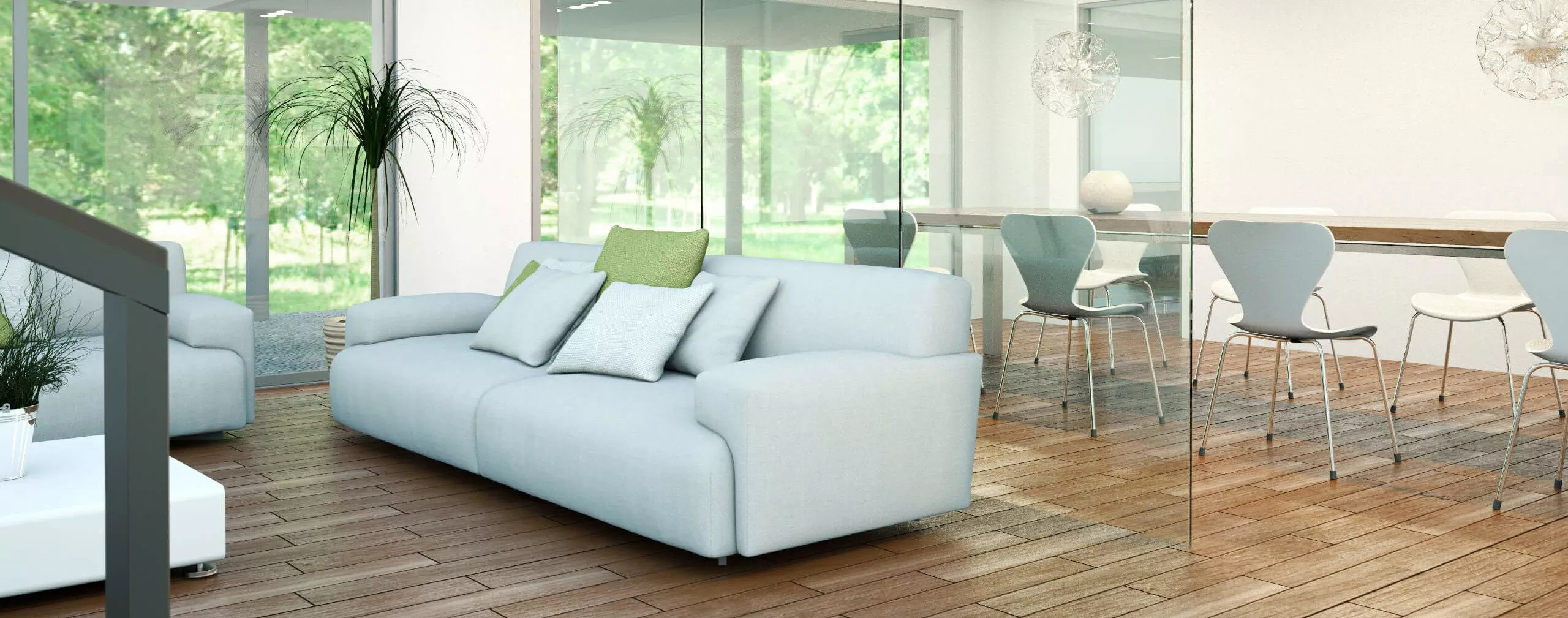 raumteiler-glas-zwischen-wohnbereich-und-esszimmer-1
