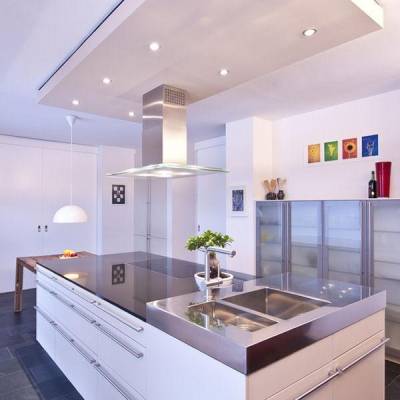 Küchenarbeitsplatte aus Glas