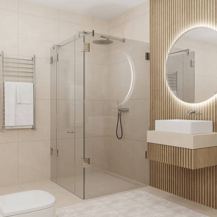 Dusche ohne Dichtungen